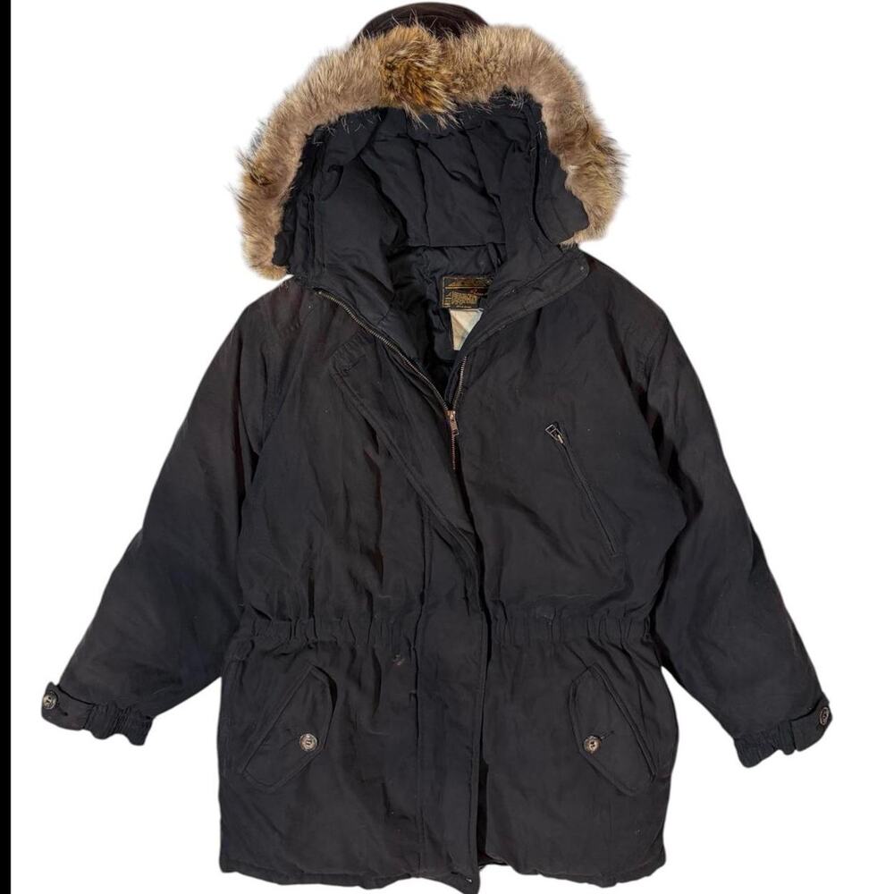 Vintage eddie bauer‎ black parka